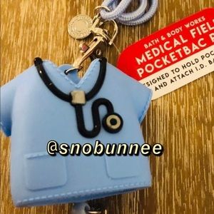 Bath & Body Works Medical Scrubs Pocketbac/ID Badge holder